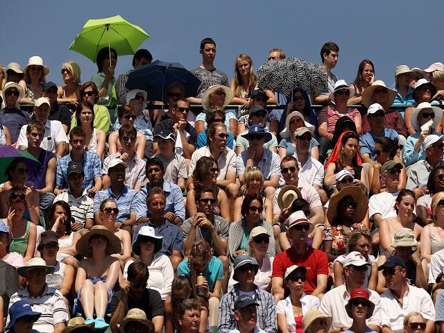 Punters at Wimbledon will need plenty of sun cream this week - but don't get carried away in the temperature markets
